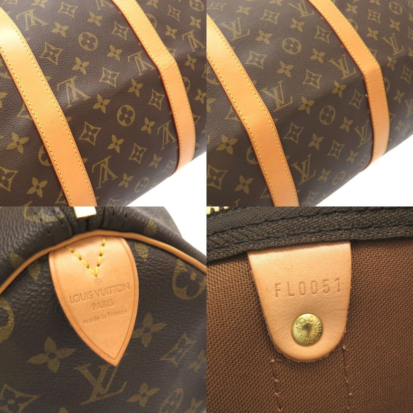 Louis Vuitton Monogram Keepall 50 M41426 Boston Bag Preloved (Good)-Designer For Days