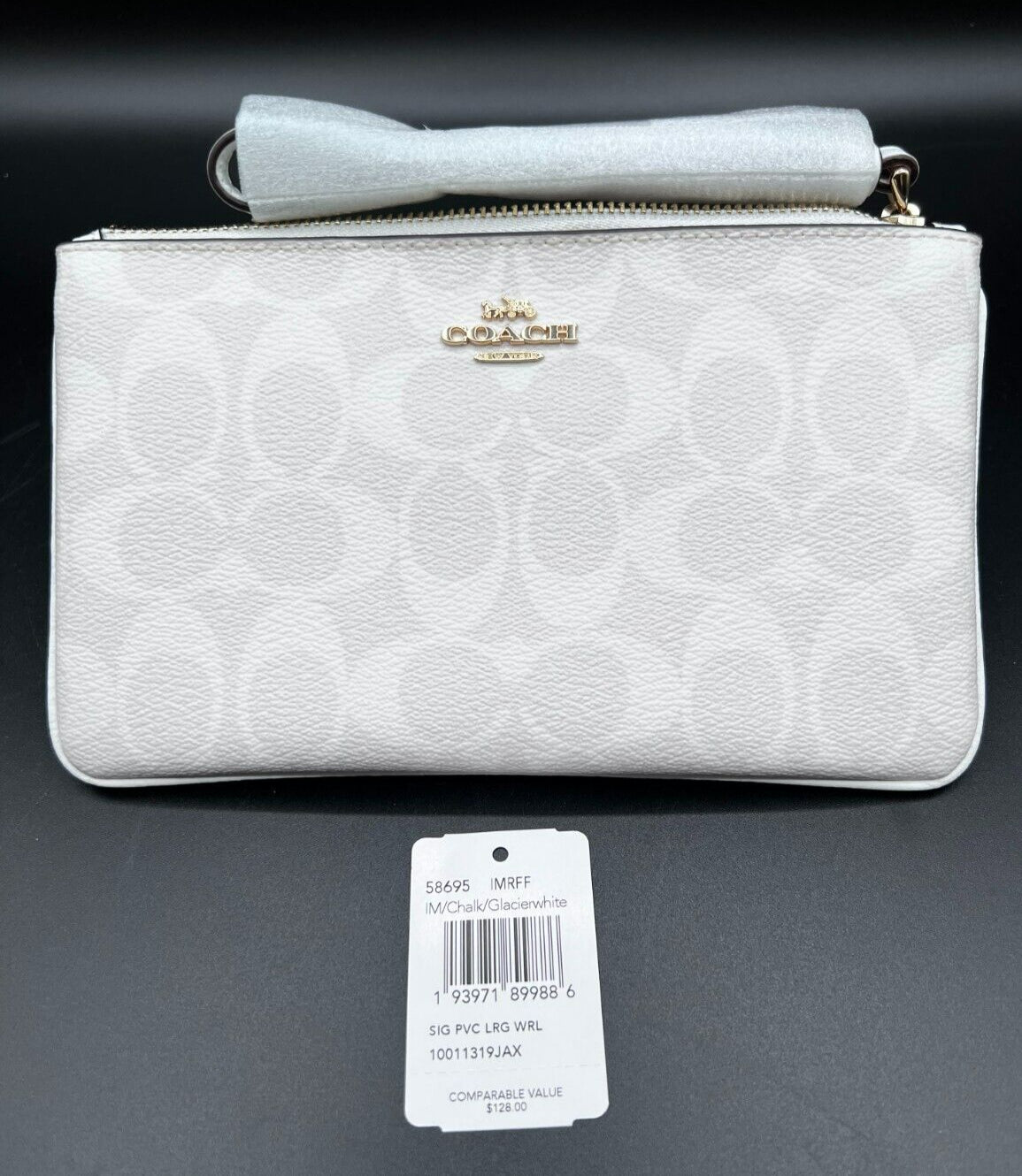 COACH Glacier White Gallery Tote & Wristlet Set-Designer For Days