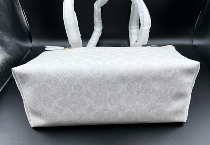 COACH Glacier White Gallery Tote & Wristlet Set-Designer For Days