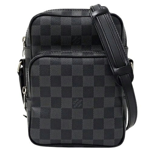 Louis Vuitton Damier Graphite Men's Crossbody Black - Preloved-Designer For Days